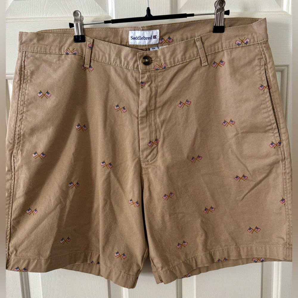 Brand New without tags. Never worn Men’s Saddlebred Khaki Cargo shorts